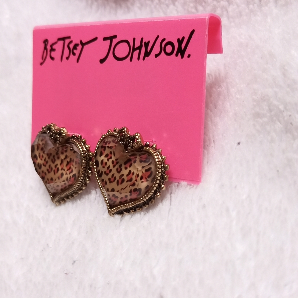 Betsey Johnson earrings.